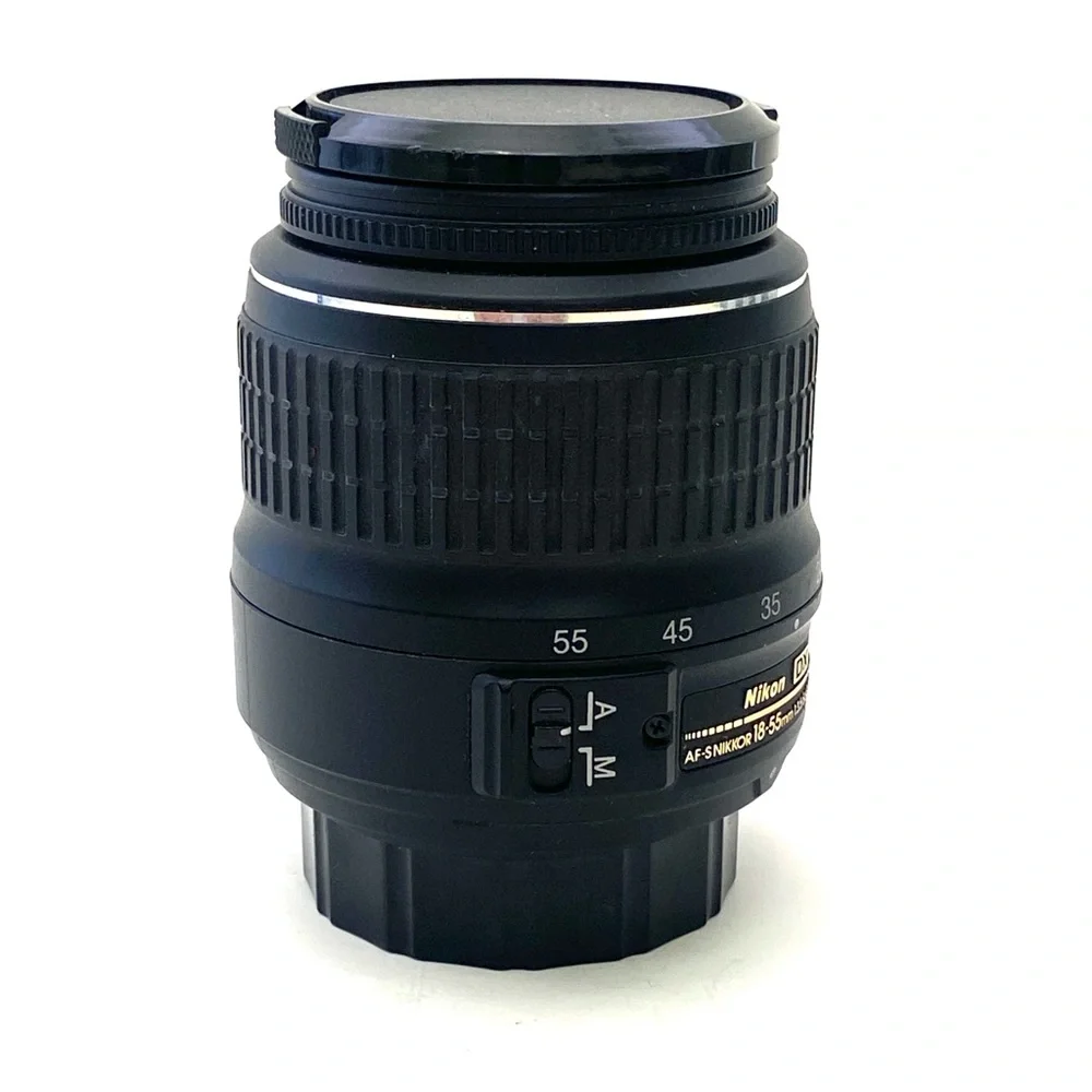 NIKON AF-S DX NIKKOR ED 18-55mm f/1:3.5 - 5.6 G II Aspherical Camera Lens